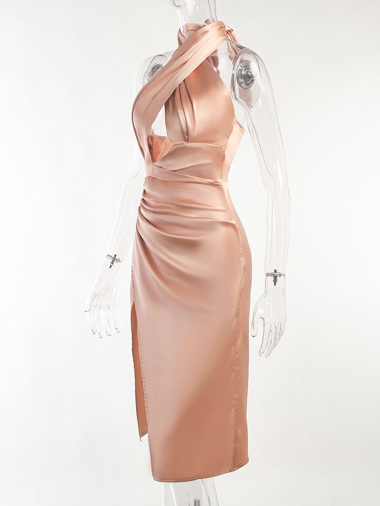 Levoire | Robe Fendue Sans Dos