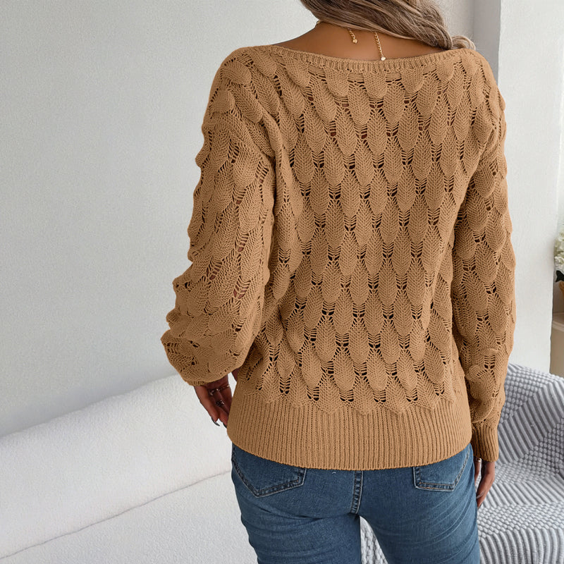 Levoire | En Tricot Creux Décontracté