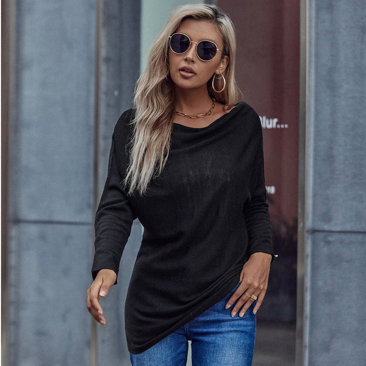 Tunique femme avec design décolleté et élégant drapé Levoire