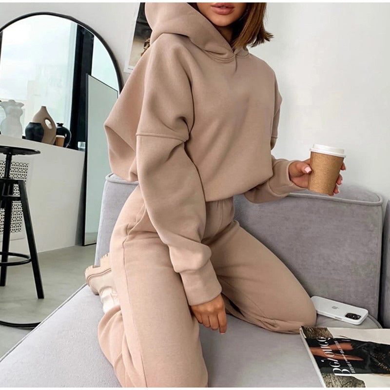 Levoire | Sweat-shirt décontracté à capuche, série à deux pièces