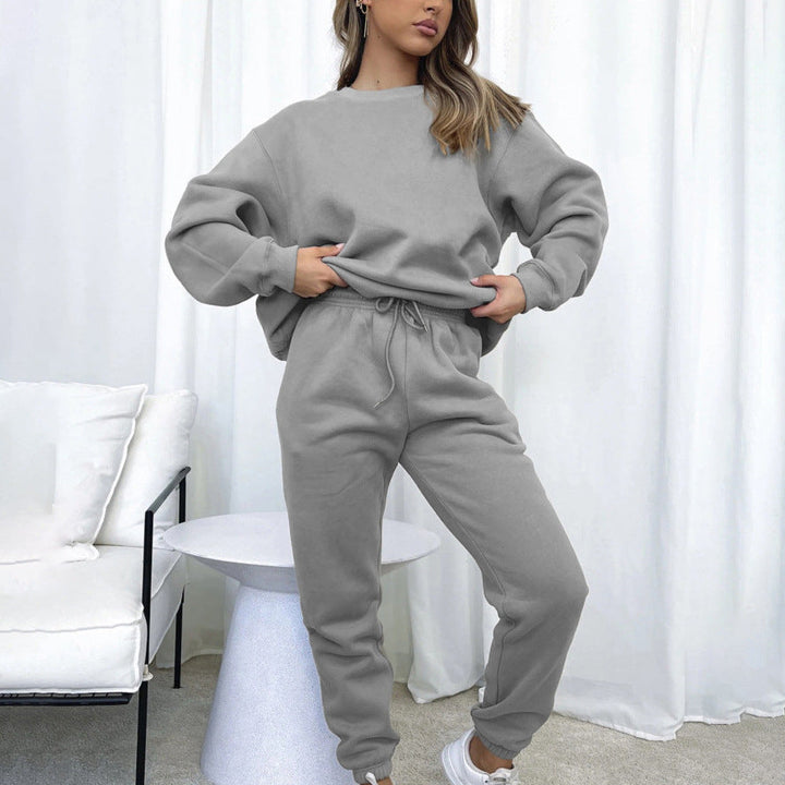 Levoire | Élégant pull long à manches pour le temps libre Gris