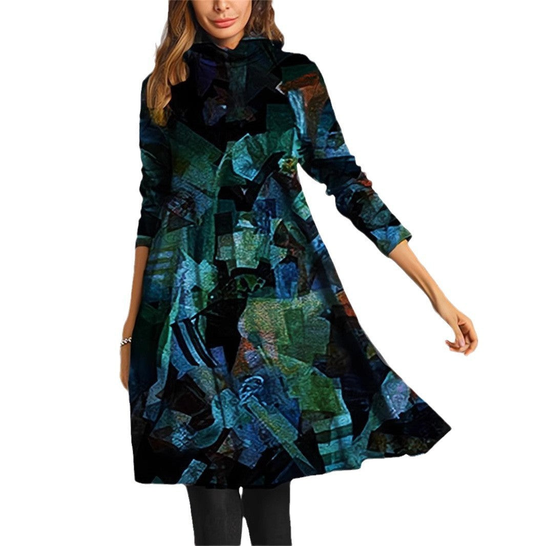 Levoire | Chic Fashion Col Roulé Robe Longue