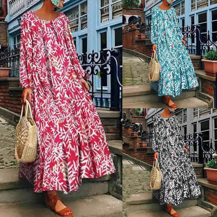 Levoire | Rento Longue Manche Robe Maxi Fluid