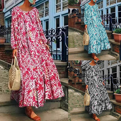 Levoire | Rento Longue Manche Robe Maxi Fluid