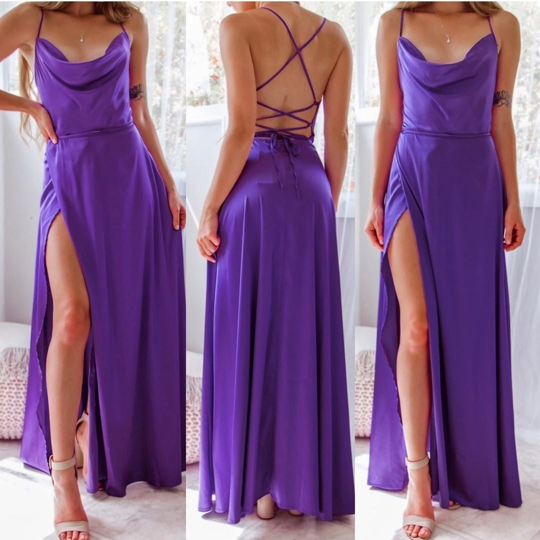 Levoire | Robe Longue Taille Haute Sans Bretelles Élégante