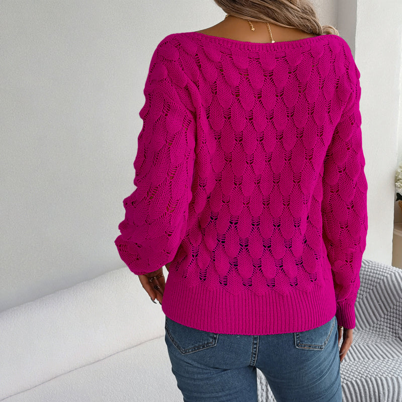 Levoire | En Tricot Creux Décontracté