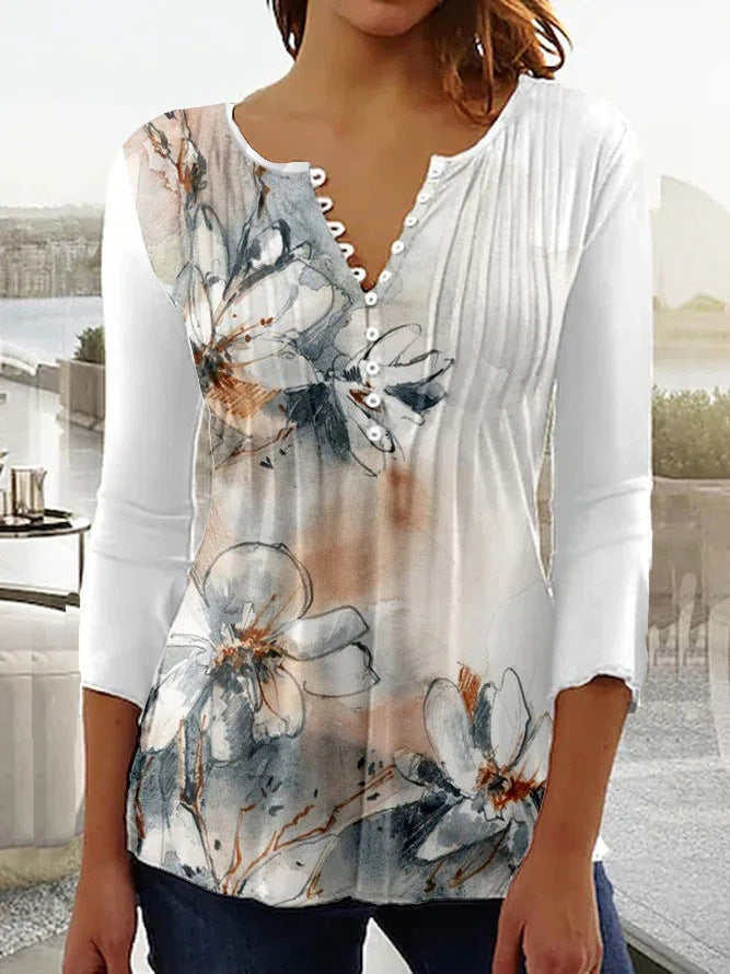 Levoire | Blouse Imprimée Avec Décolleté Élément 13