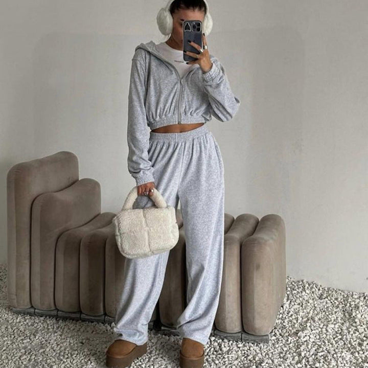 Levoire | Confortable Sweat à Capuche Ensemble Pantalon Ajusté