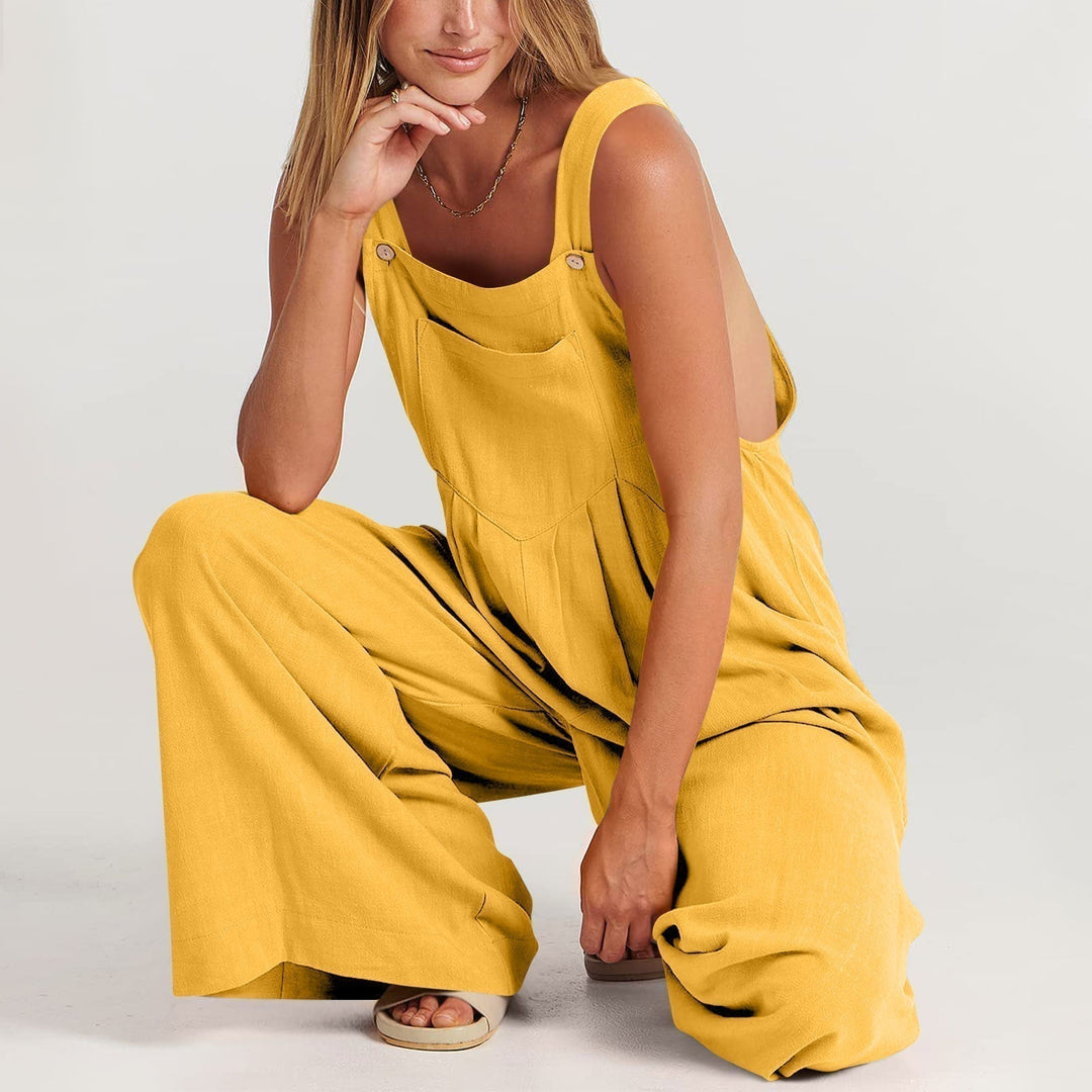 Levoire | Combinaison Élégante À La Coupe Moderne Jaune