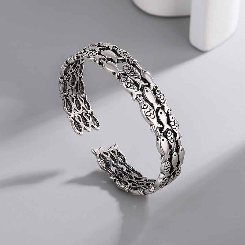 Levoire | Bracelet De Poisson Argent