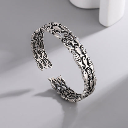 Levoire | Bracelet De Poisson Argent