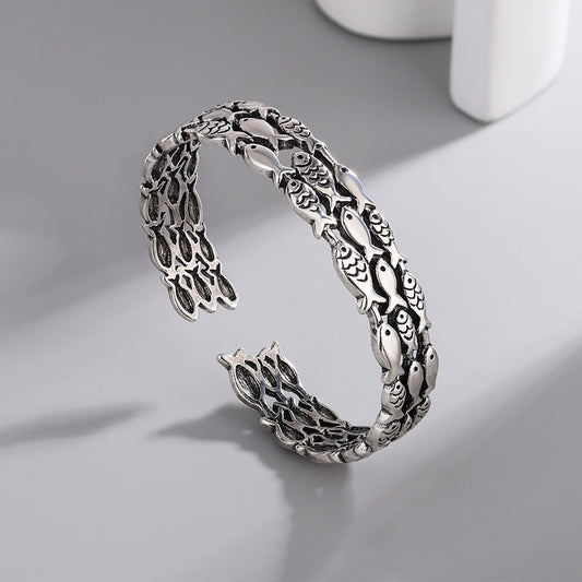 Levoire | Bracelet De Poisson Argent