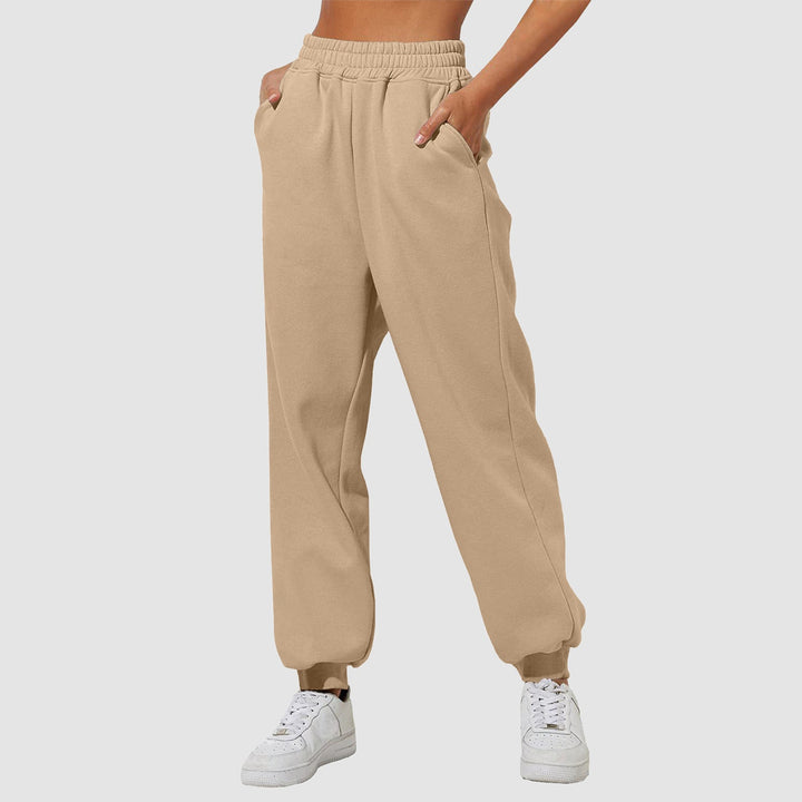 Levoire | Pantalon De Jogging Confortable Pour Femmes Beige