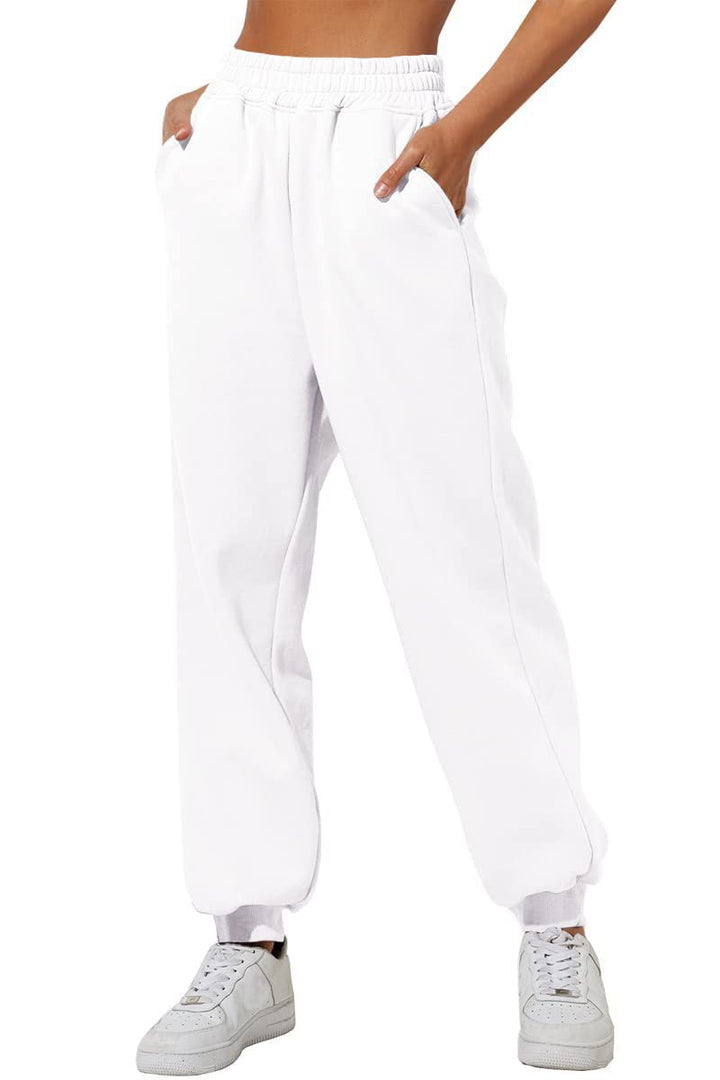 Levoire | Pantalon De Jogging Confortable Pour Femmes Blanc