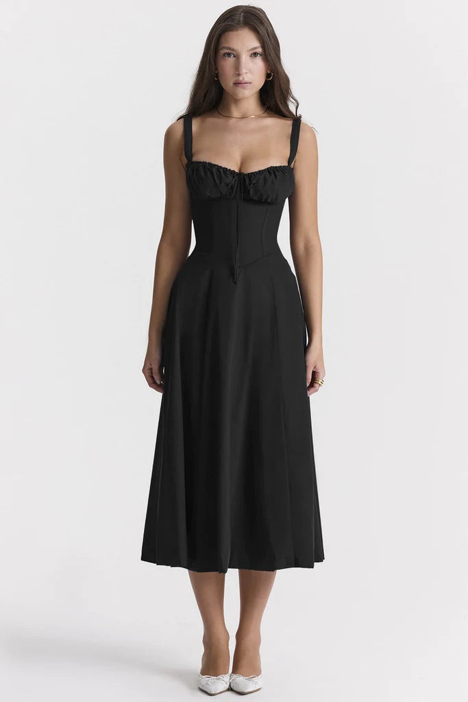 Levoire | Bustier Robe Thea Durable Polyester Mix Noir