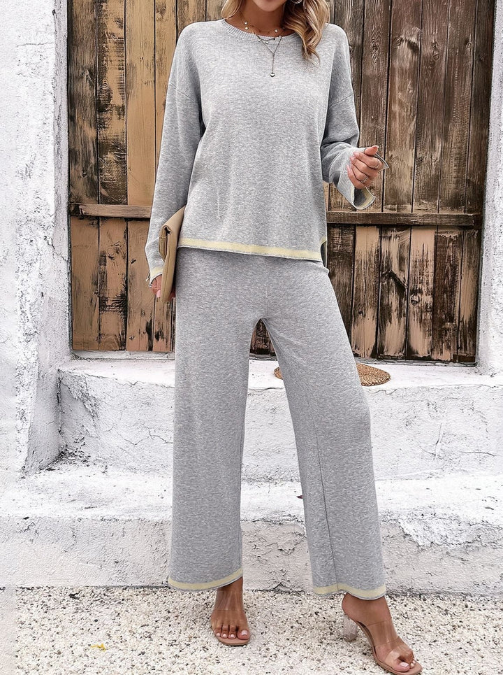 Levoire | Setti Avec Manches Courtes Et Col Ronde, Haut Et Pantalons