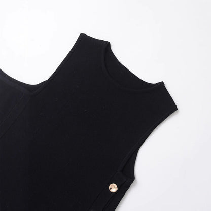 Levoire | Basic Printemps Sans Manches Haut