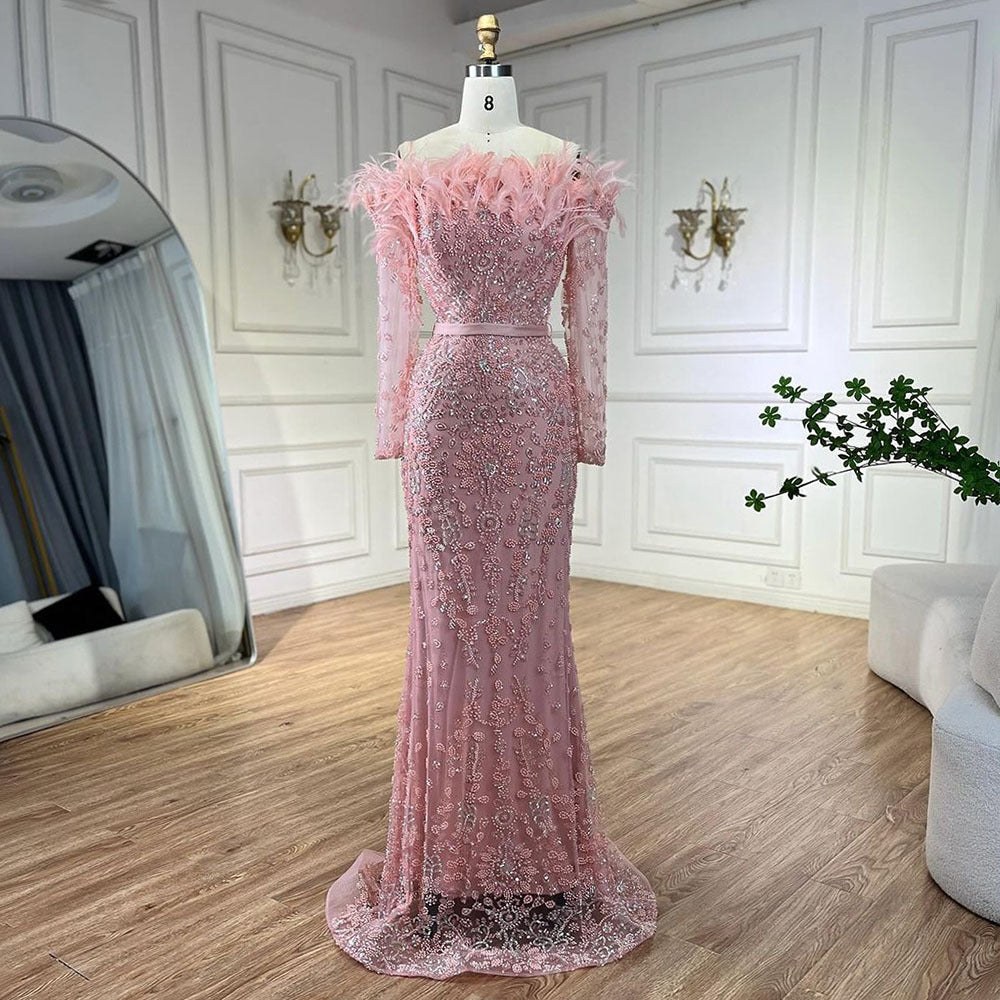 Levoire | Élégant Costume de soirée pour banquet Rosa