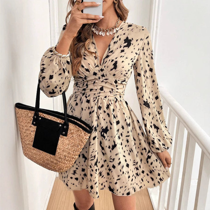 Robe d'été pour femmes avec détail de nouage élégant Levoire
