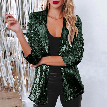 Levoire | Élégant Blazer Sur Mesure Vert foncé