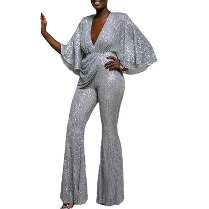 Levoire | Sensuelli profondeur V dos long salopette pantalon