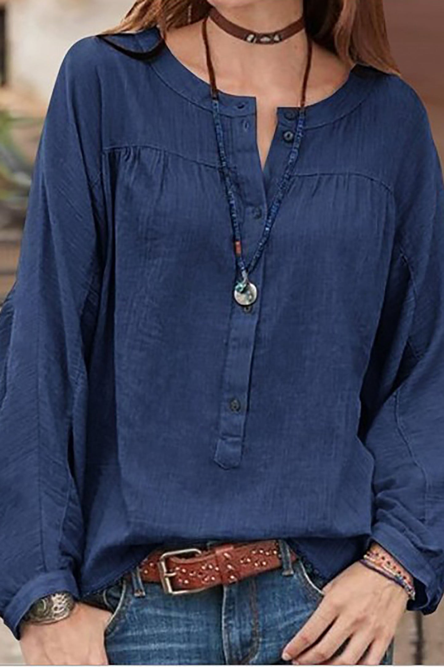 Levoire | Élégant Et Tendance Robe D'Hiver Bleu