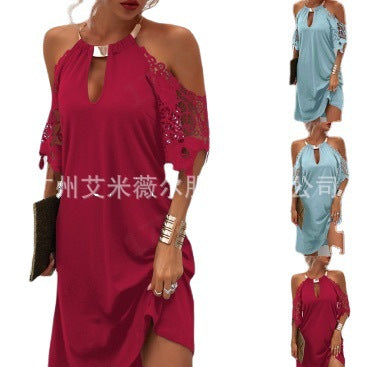 Levoire | Robe longue métallique sans bretelles séduisante