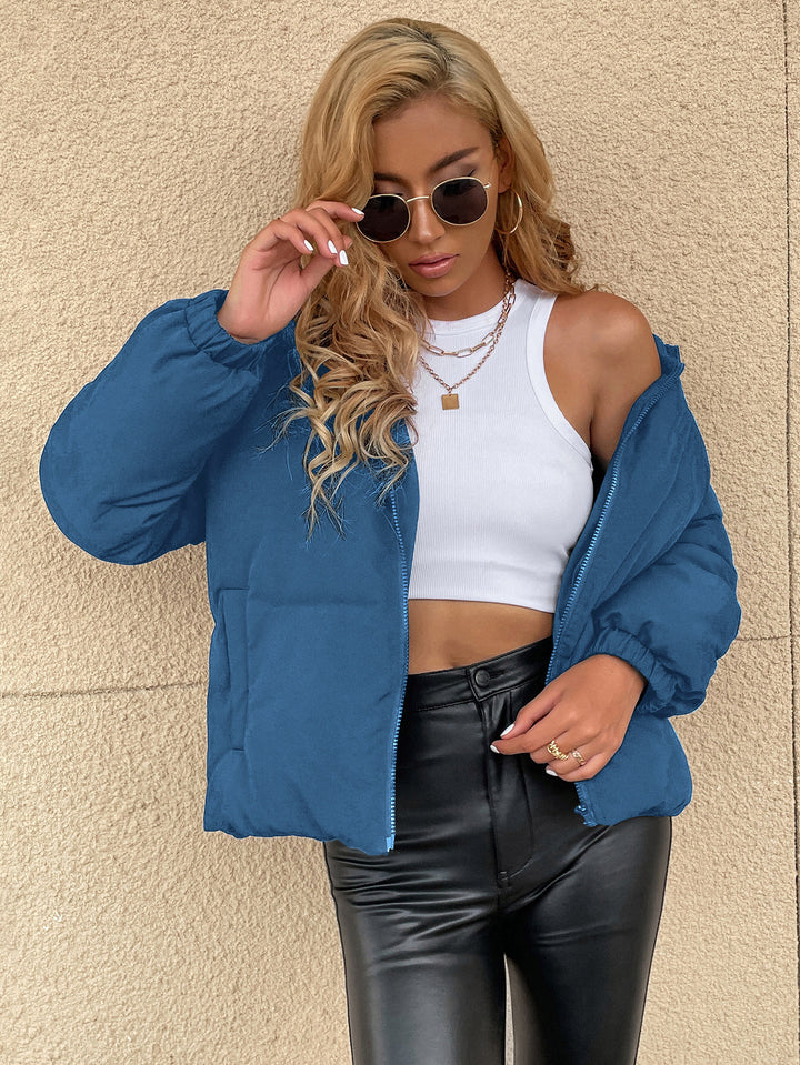 Veste matelassée légère pour femmes au look sportif avec fermeture éclair pratique Levoire