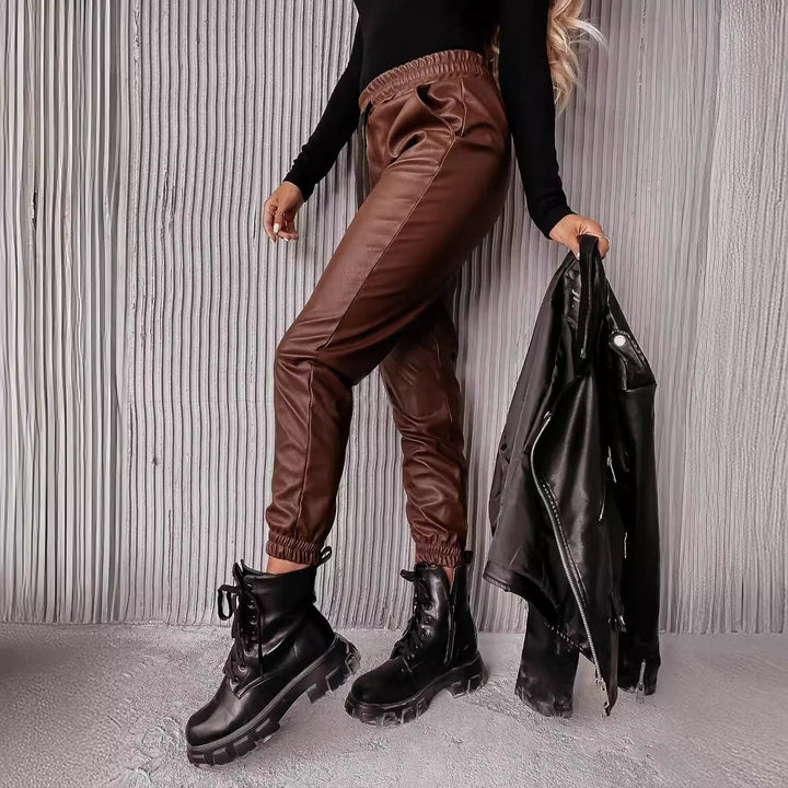 Ensemble de survêtement urbain pour femmes avec veste décontractée et pantalons de jogging élastiques Levoire