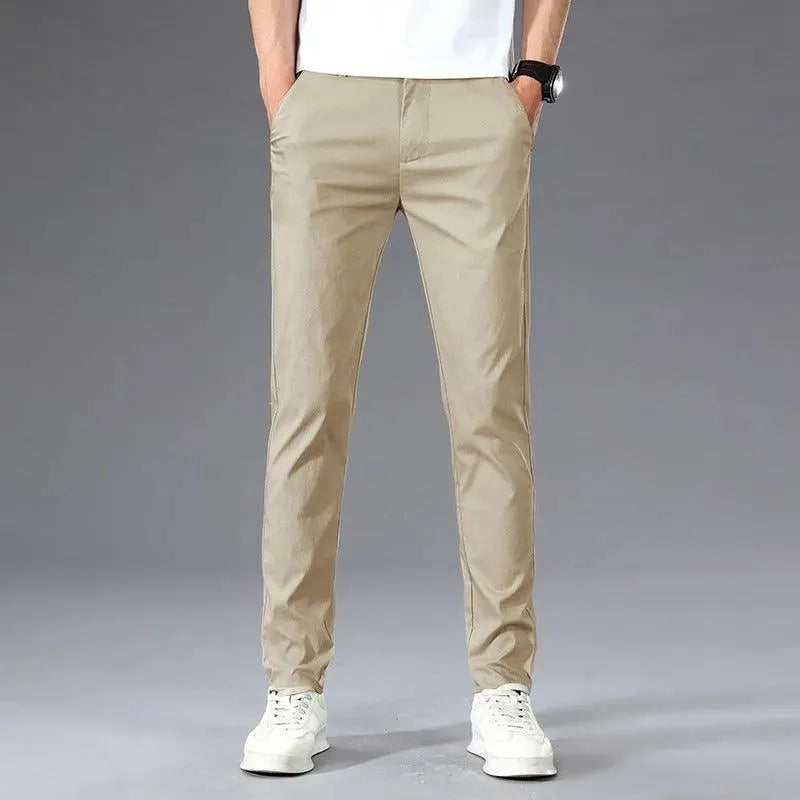 Levoire | Pantalons droits fins pour homme