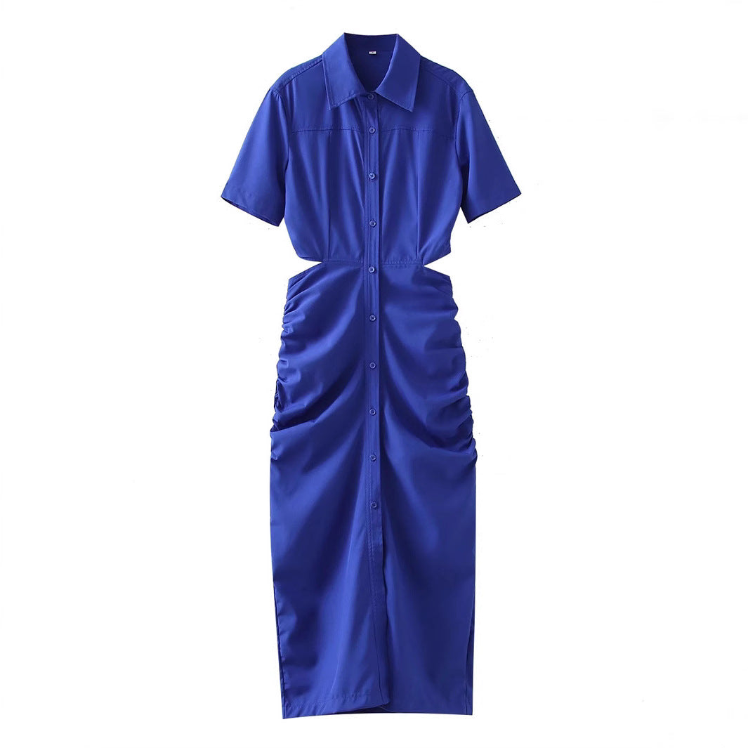 Levoire | Robe d'été décontractée à manches courtes ouvertes