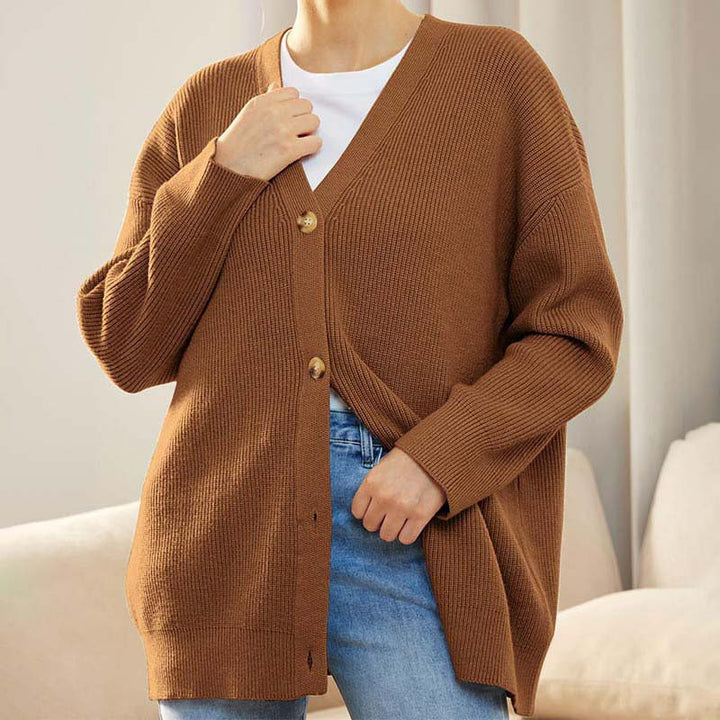 Levoire | Gilet Pour Dames | Chaud Marron