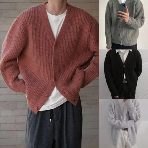 Cardigan pour femmes en mélange de coton doux avec une élégante patte de boutonnage Levoire