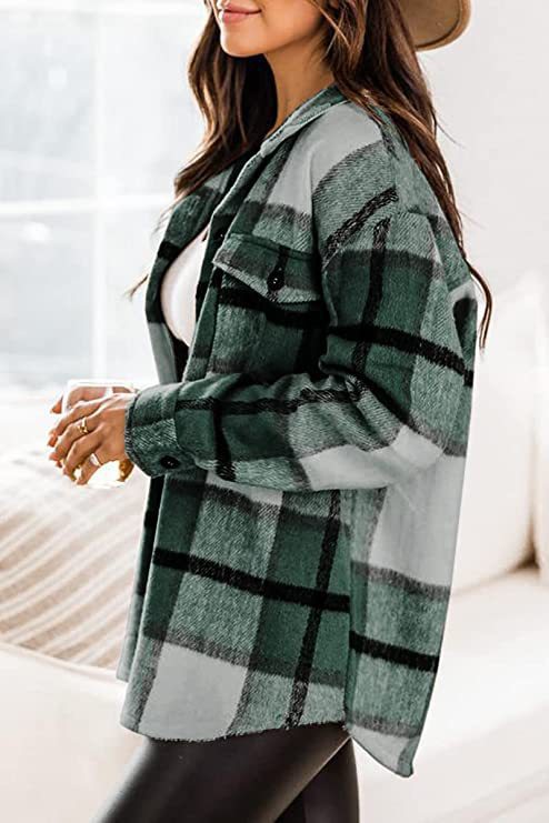 Levoire | Manteau en laine Pull en laine à manches longues Vert