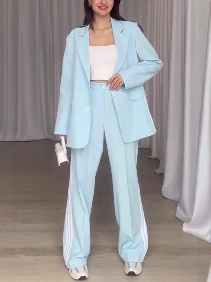 Ensemble de blazer élégant pour femmes avec des accents sportifs Levoire