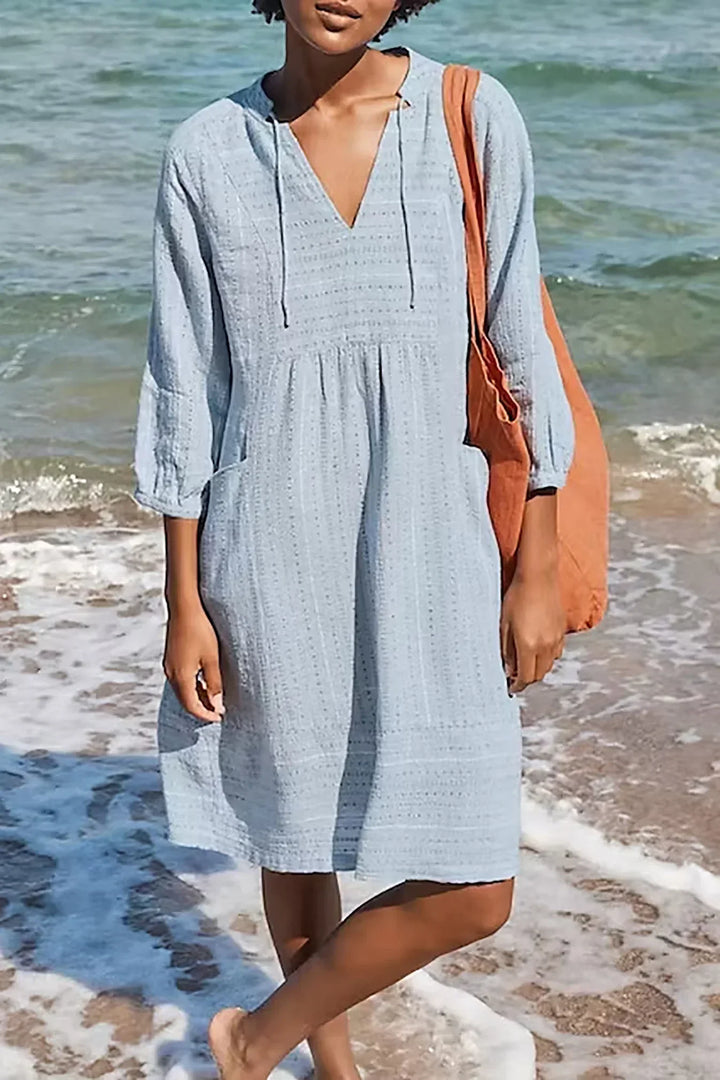 Levoire | Robe De Plage Tendance Pour Les Vacances Bleu