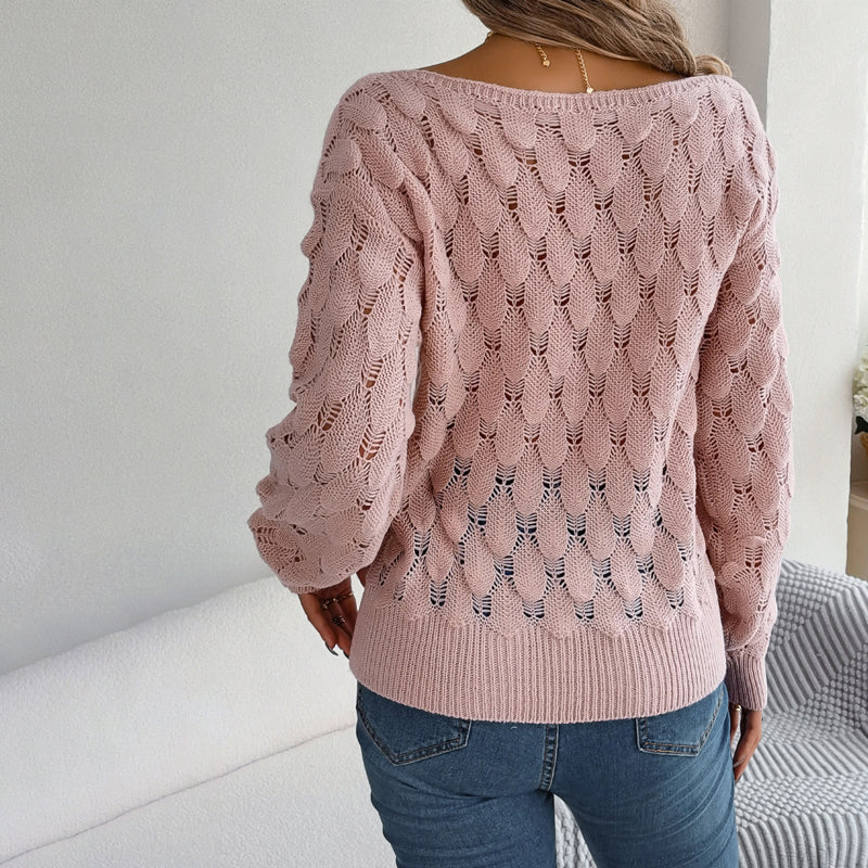 Levoire | En Tricot Creux Décontracté