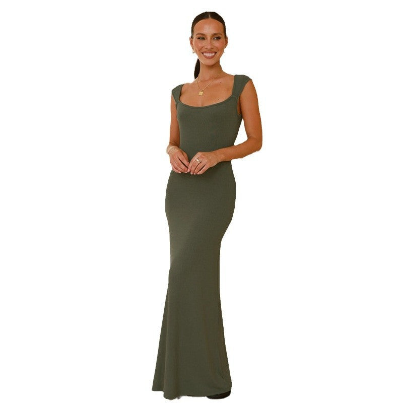 Robe maxi élégante pour femmes avec coupe ajustée et confort d'usure équilibré Levoire