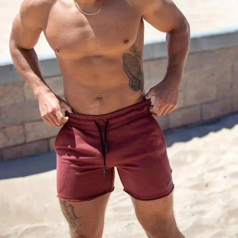 Levoire | Shorts pour hommes Rouge vin