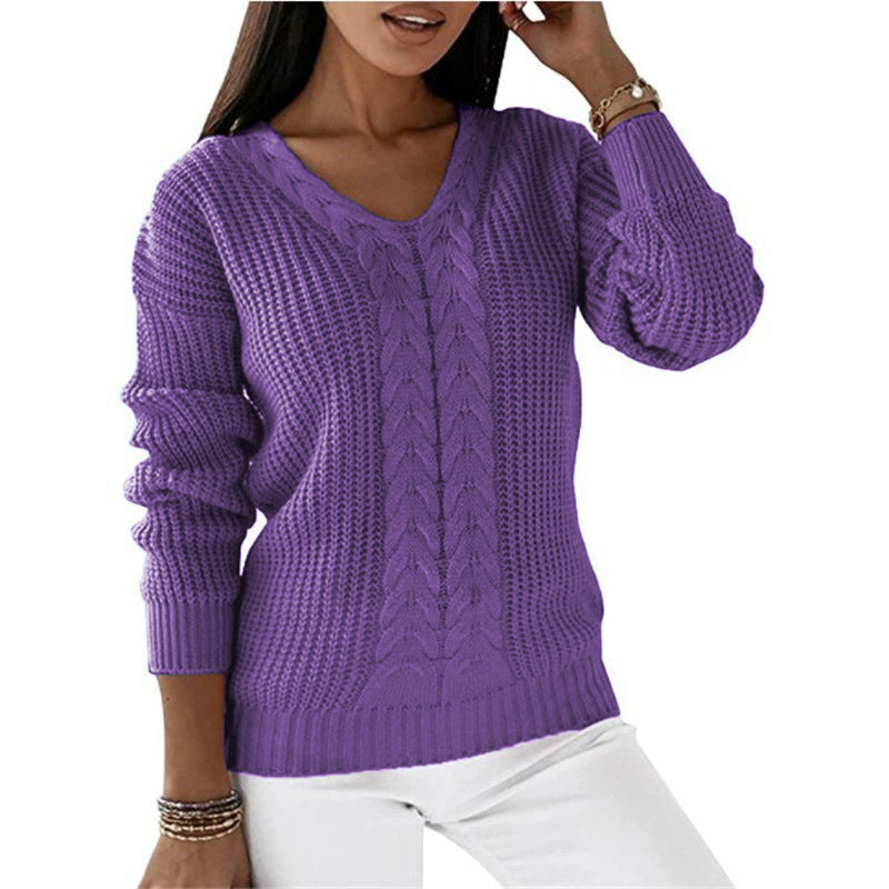 Levoire | Pull Confortable Pour Femmes Pour Les Soirées Fraîches Lilas