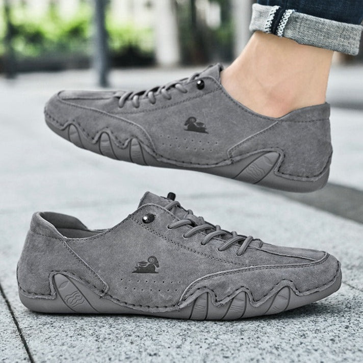 Levoire | Chaussures En Cuir (Unisexe) Gris
