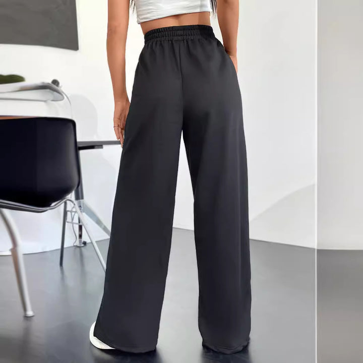 Pantalons de loisirs amples pour femmes avec fentes latérales Levoire