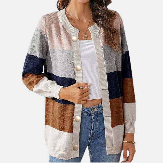 Levoire | Cardigan à la mode Kaki