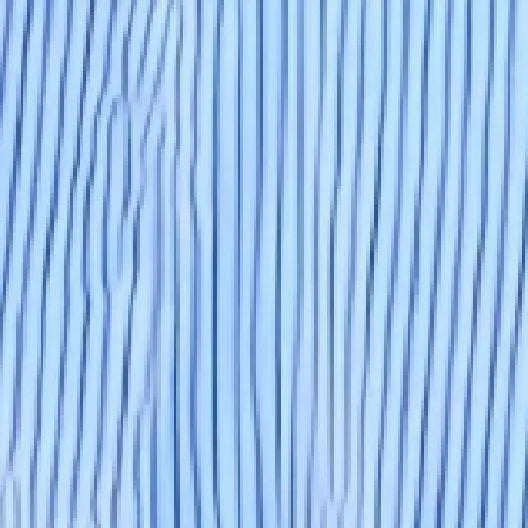 Levoire | Confortable et décontracté blouse rayée large Bleu