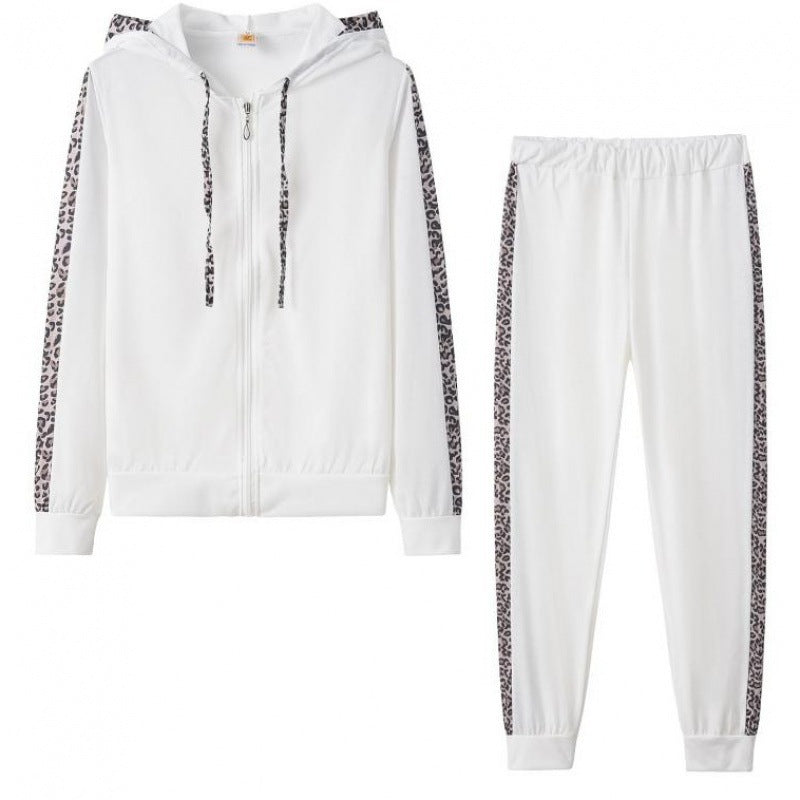 Ensemble de survêtement pour femmes dans un motif léopard tendance Levoire