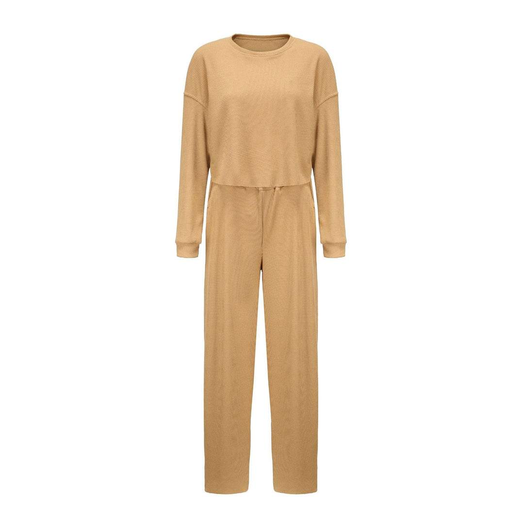 Levoire | Pull de Lounge Relaxant et Pantalon Khaki