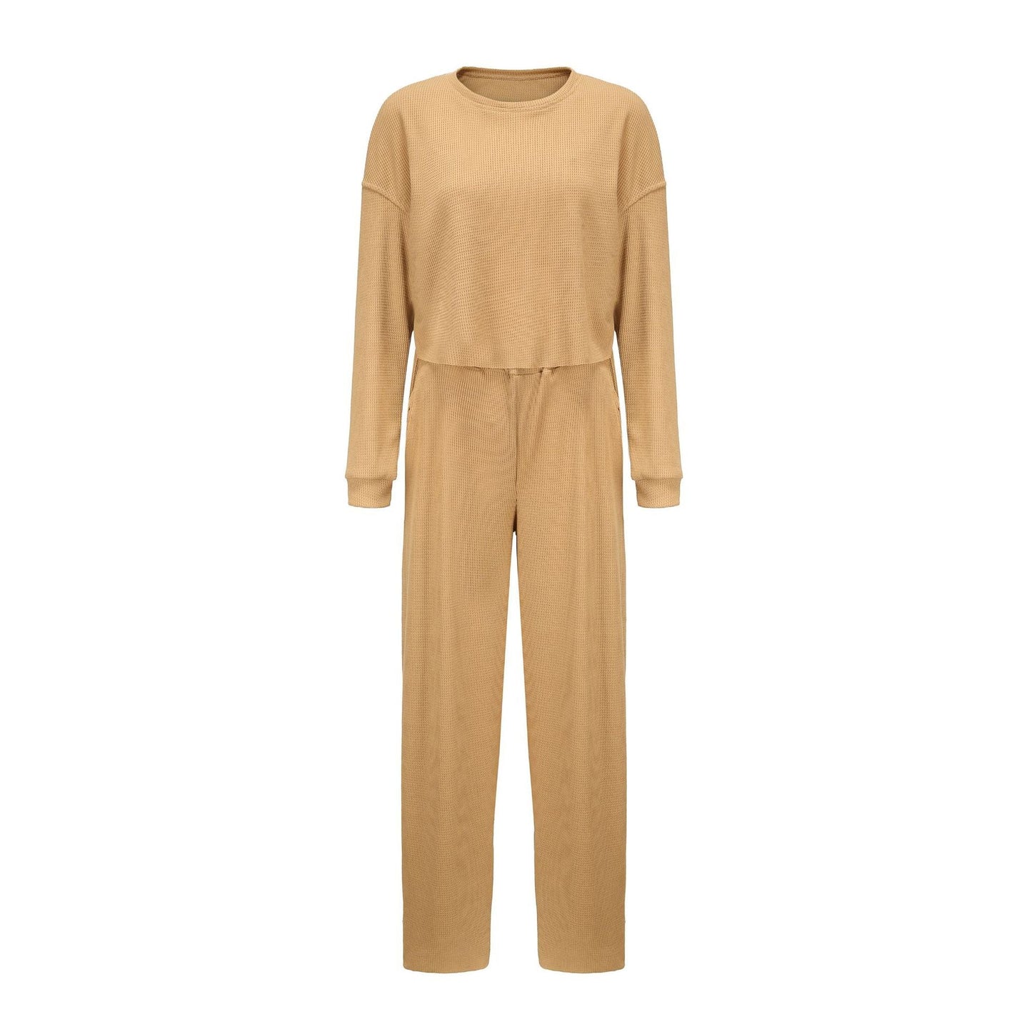 Levoire | Pull de Lounge Relaxant et Pantalon Khaki