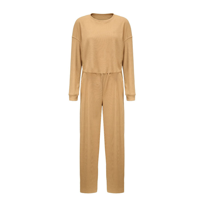 Levoire | Pull de Lounge Relaxant et Pantalon Khaki
