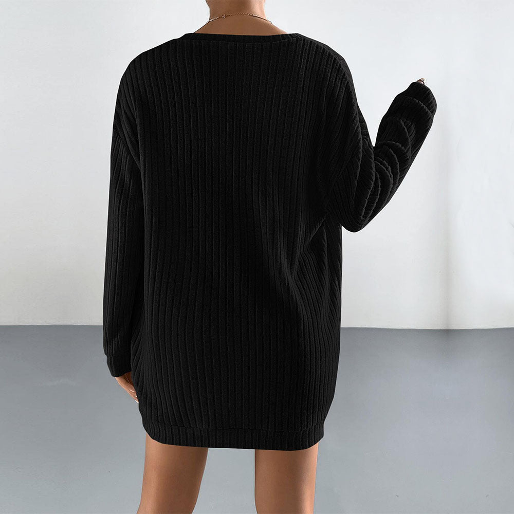 Ensemble en tricot pour femmes avec un haut ajusté et un long cardigan Levoire