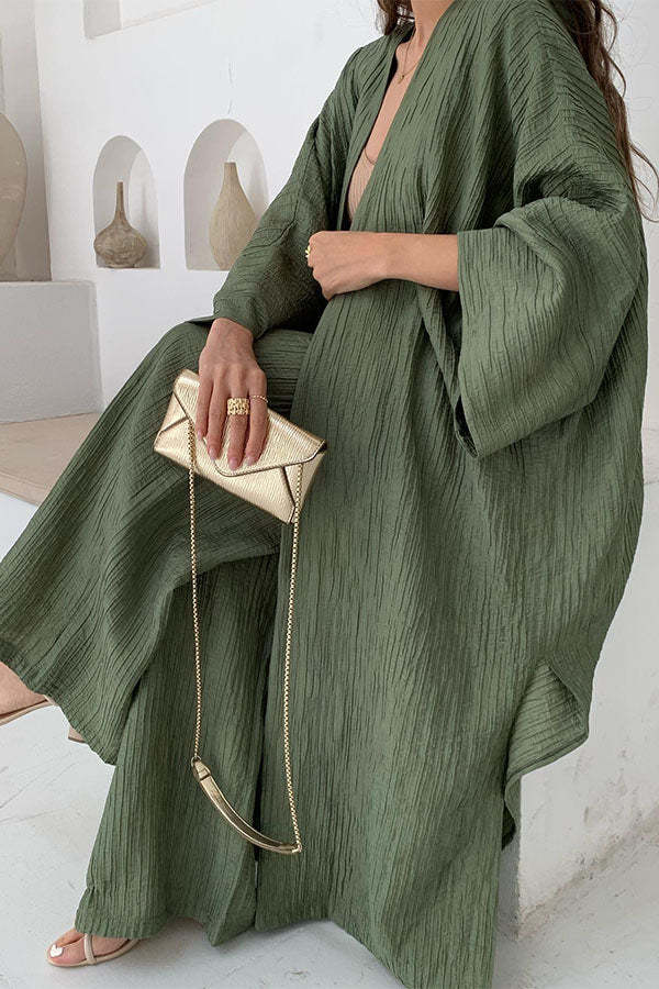 Levoire | Moderne Ensemble 2 Pièces Vert